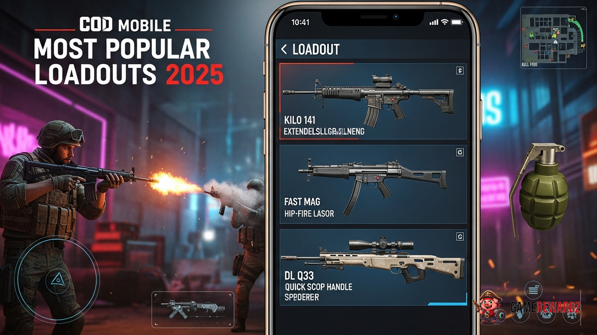 COD Mobile Most Popular Loadouts 2025